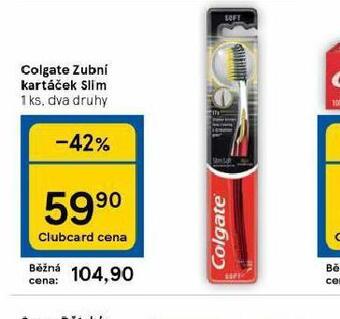 Tesco Colgate zubní pasta nabídka