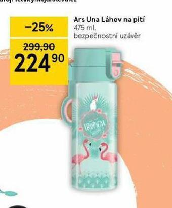 Tesco Ars una láhev na pití nabídka