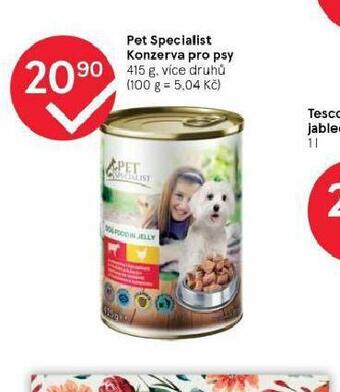 Tesco Pet specialist konzerva pro psy nabídka