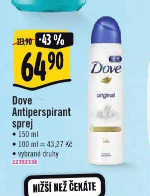 Jip Dove antiperspirant sprej nabídka