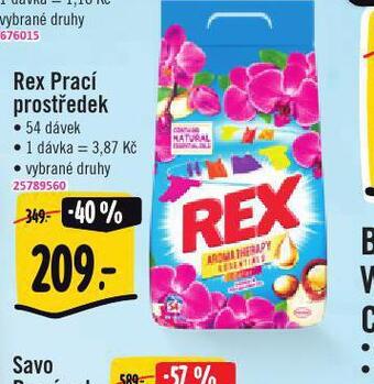 Jip Rex prací prostředek nabídka