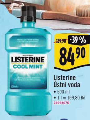 Jip Listerine ústní voda nabídka