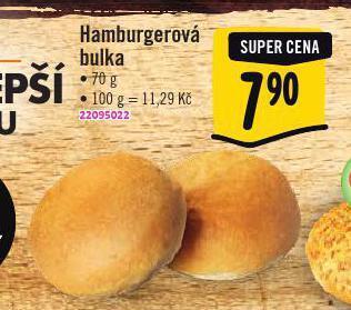 Albert Hamburgerová bulka nabídka