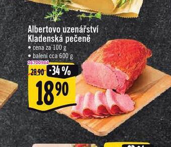 Albert Kladenská pečeně nabídka