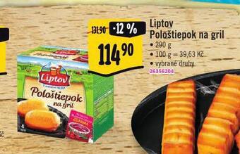Albert Liptov pološtiepok na gril nabídka