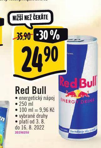 Albert Red bull nabídka