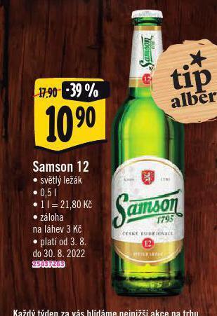 Albert Pivo samson nabídka