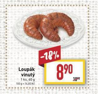 Billa Loupák nabídka
