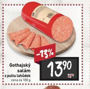 Billa Gothajský salám nabídka