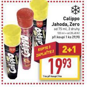 Billa Calippo nabídka