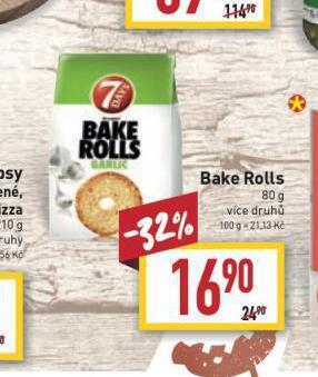 Billa Bake rolls nabídka