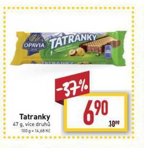 Billa Tatranky nabídka