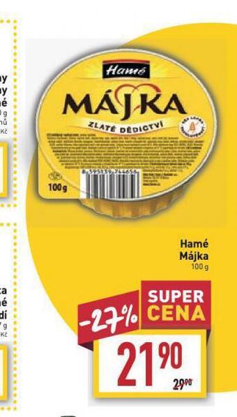 Billa Hamé májka nabídka