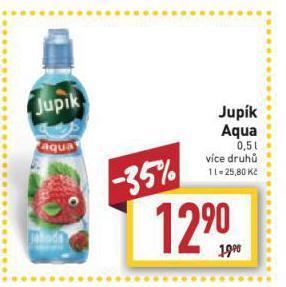 Billa Jupík aqua nabídka