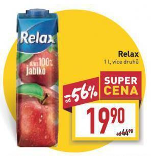Billa Relax nabídka