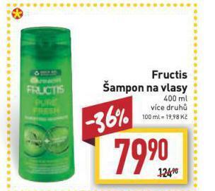 Billa Fructis šampon nabídka