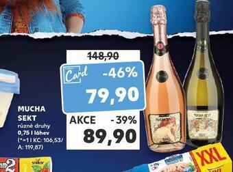 Kaufland Mucha sekt nabídka