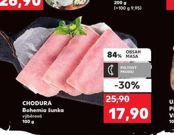 Kaufland Bohemia šunka nabídka