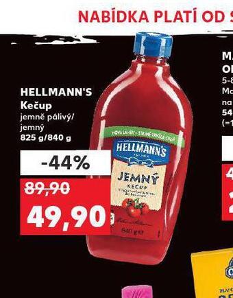 Kaufland Hellmann´s kečup nabídka