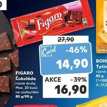 Kaufland Figaro čokoláda nabídka
