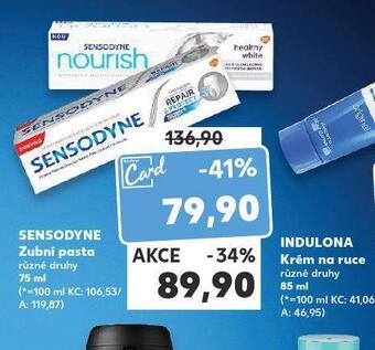 Kaufland Sensodyne zubní pasta nabídka