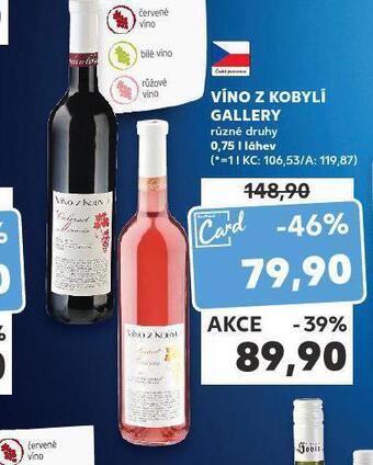 Kaufland Víno z kobylí gallery nabídka