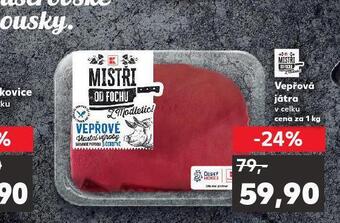 Kaufland Vepřová játra nabídka