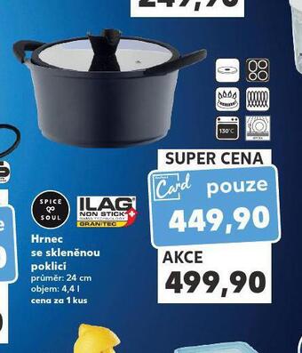Kaufland Hrnec se skleněnou poklicí nabídka