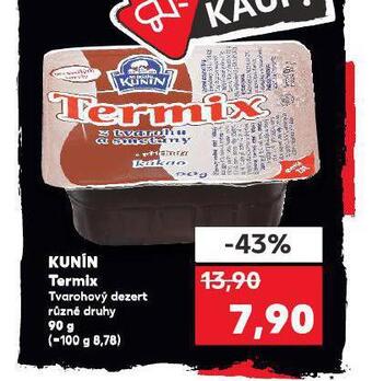 Kaufland Kunín termix nabídka