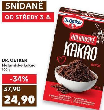 Kaufland Dr. oetker holandské kakao nabídka
