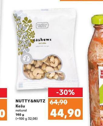 Kaufland Kešu natural nabídka