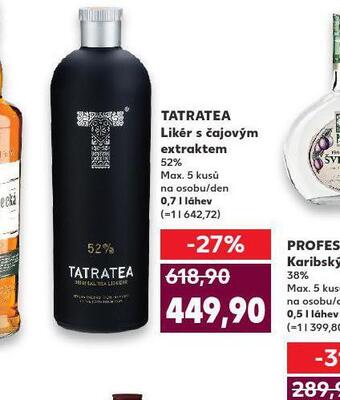 Kaufland Tatratea nabídka
