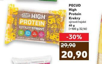 Kaufland Pecud high protein krekry nabídka