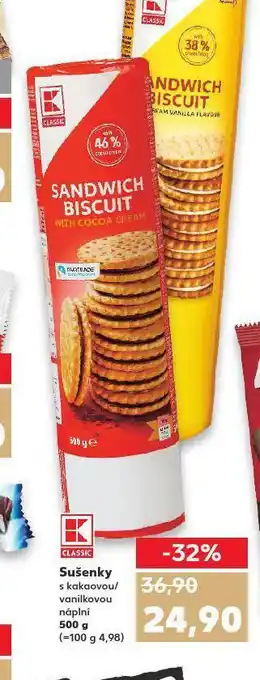 Kaufland Sušenky nabídka