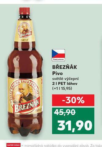 Kaufland Pivo březňák nabídka