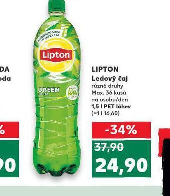 Kaufland Lipton ledový čaj nabídka