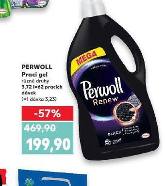 Kaufland Perwoll prací gel nabídka