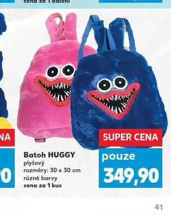 Kaufland Batoh huggy nabídka