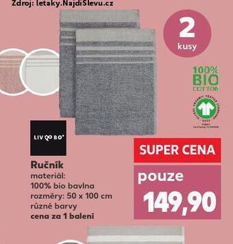 Kaufland Ručník 50 x 100 cm nabídka
