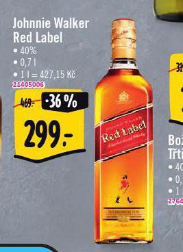 Albert Johnnie walker red label nabídka