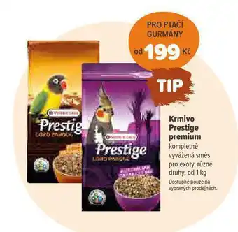 Krmivo prestige premium