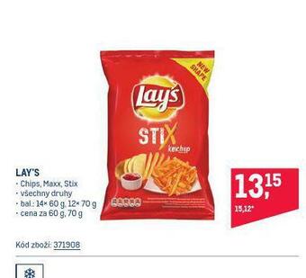 Makro Lay's nabídka