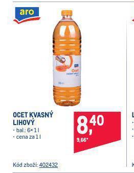 Makro Ocet kvasný lihový nabídka