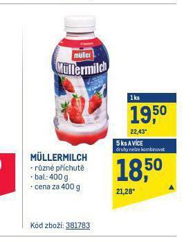 Makro Mullermilch nabídka