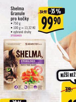 Albert Shelma granule pro kočky nabídka