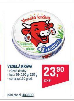 Makro Veselá kráva nabídka
