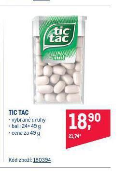 Makro Tic tac nabídka