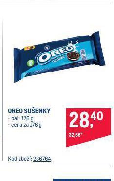 Makro Oreo sušenky nabídka