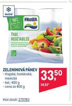 Makro Zeleninová pánev nabídka