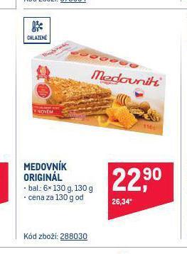 Makro Medovník original nabídka